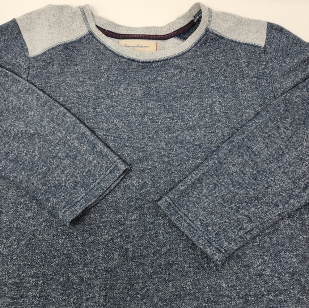 Tommy Bahama Men's‎ Crew Neck Blue Grey Sweater Size Medium